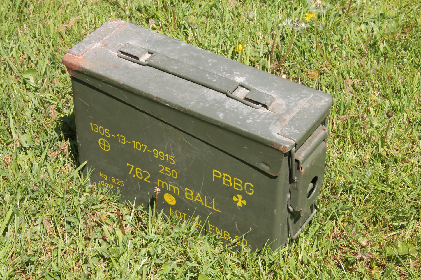 Munitie kist metaal maat 7.62