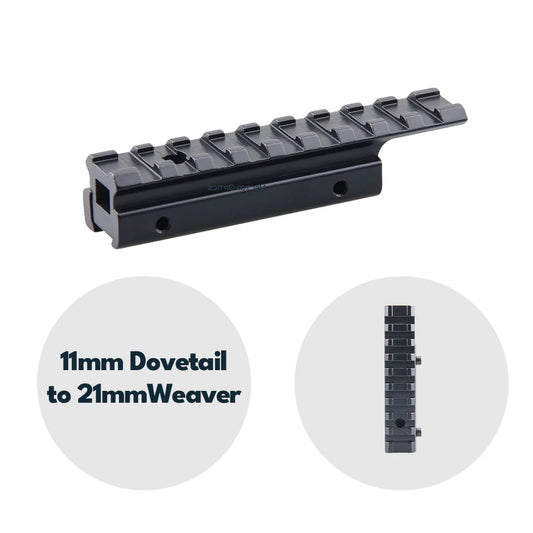 Vector Optics Dovetail to Picatinny Extended Rail