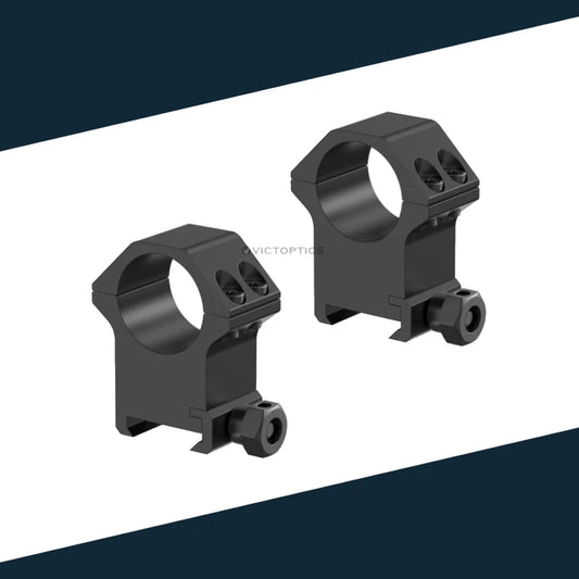 Victo Optics montage Ringesn 1' / 25.4mm extra hoog