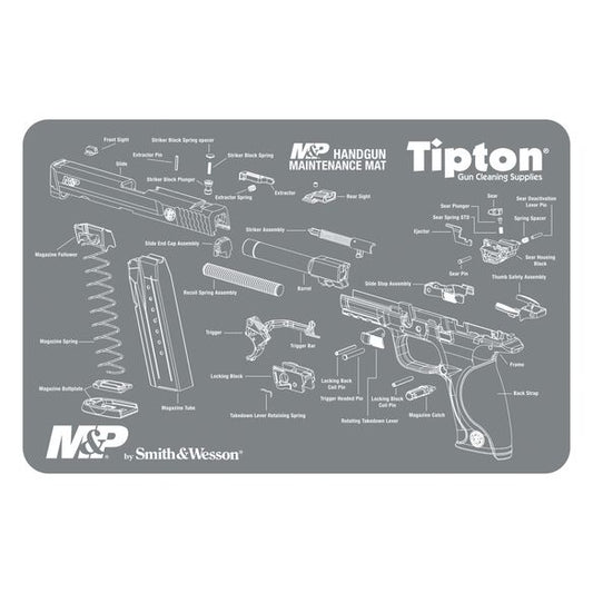 Tipton cleaning mat pistol M&P