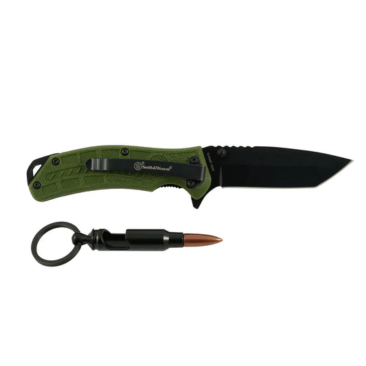 S&W HRT Folding Knife + Bottle Opener