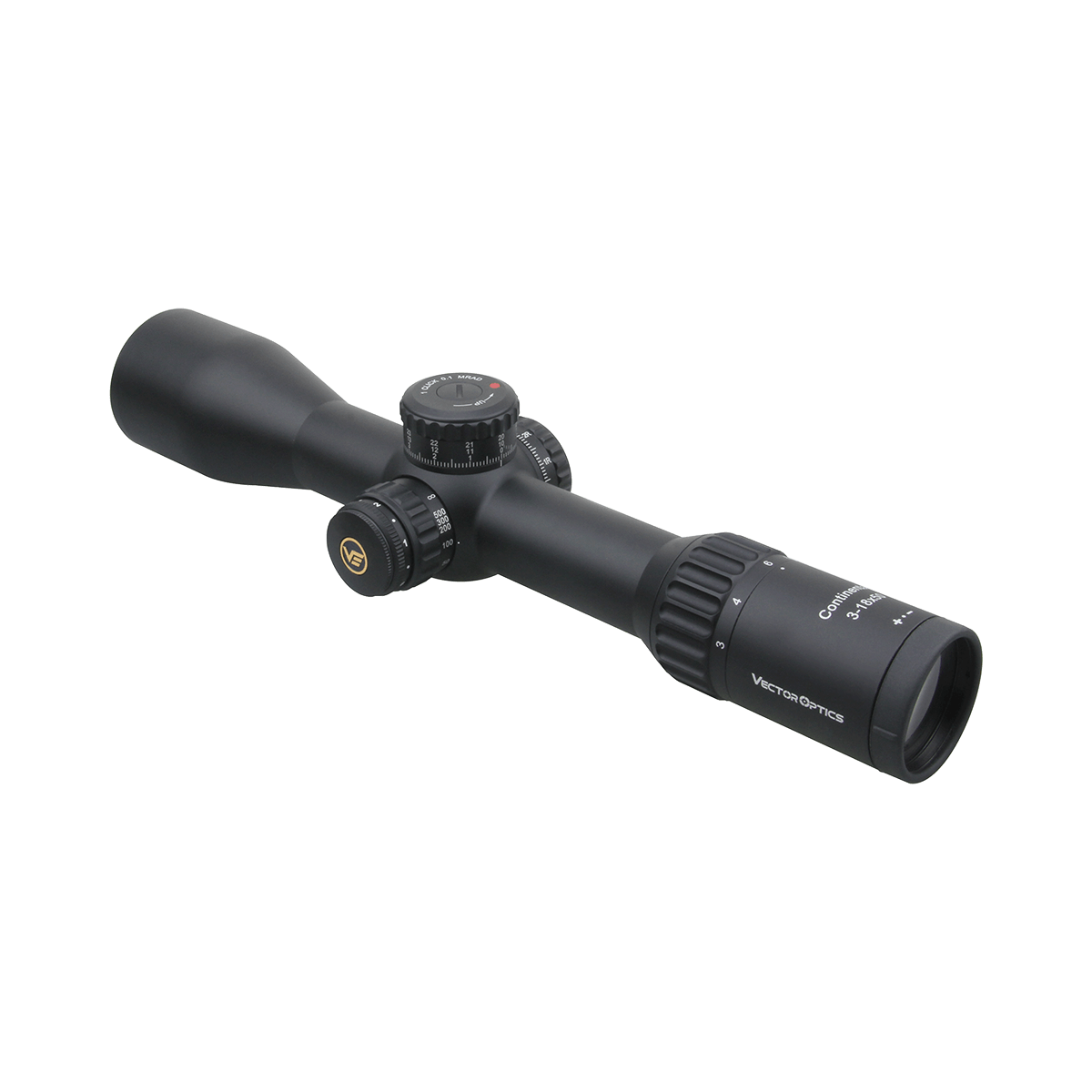 34mm Continental x6 3-18x50 VCT FFP Rifle Scope