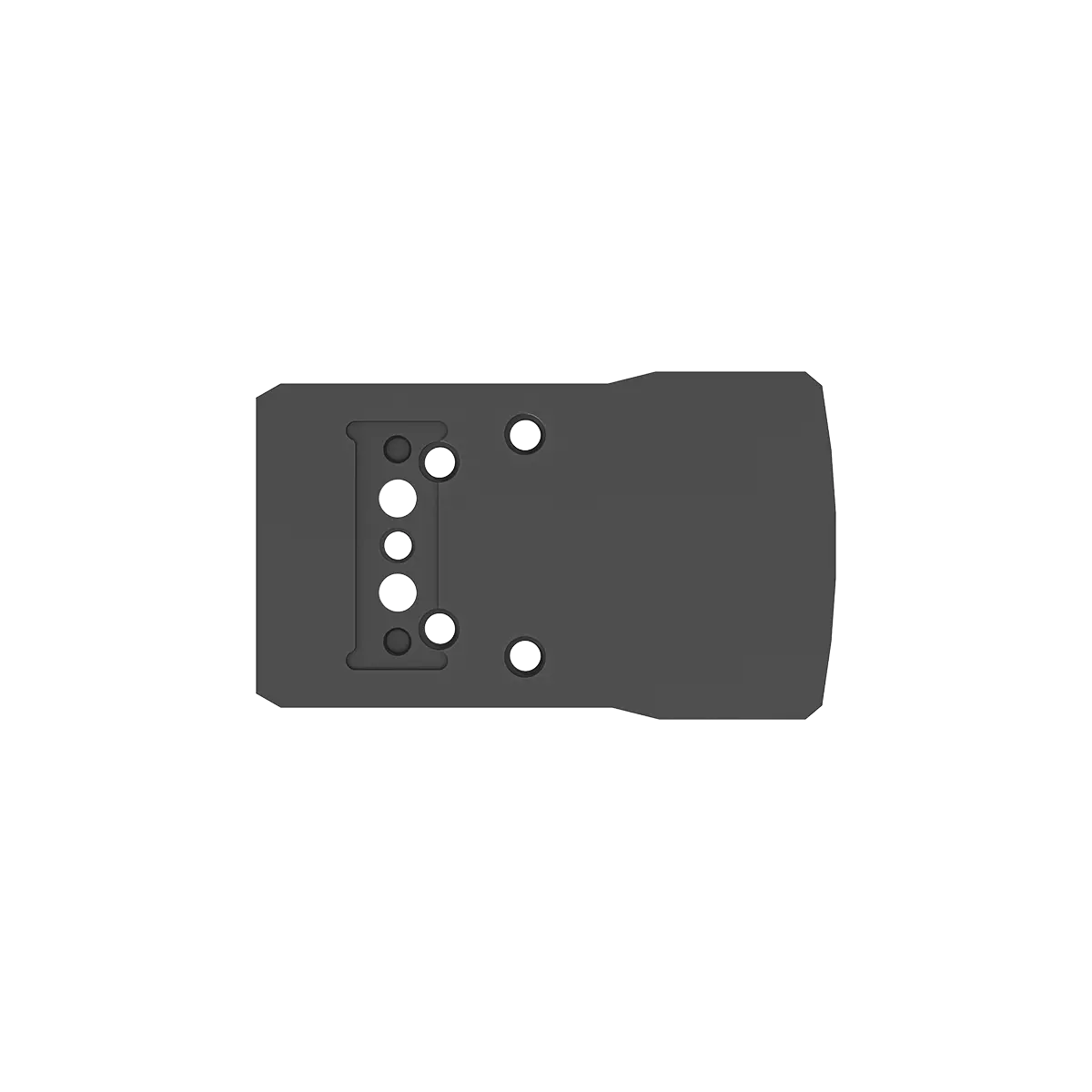 Vector Optics Glock adapter 2 in 1 voor dovetail cut
