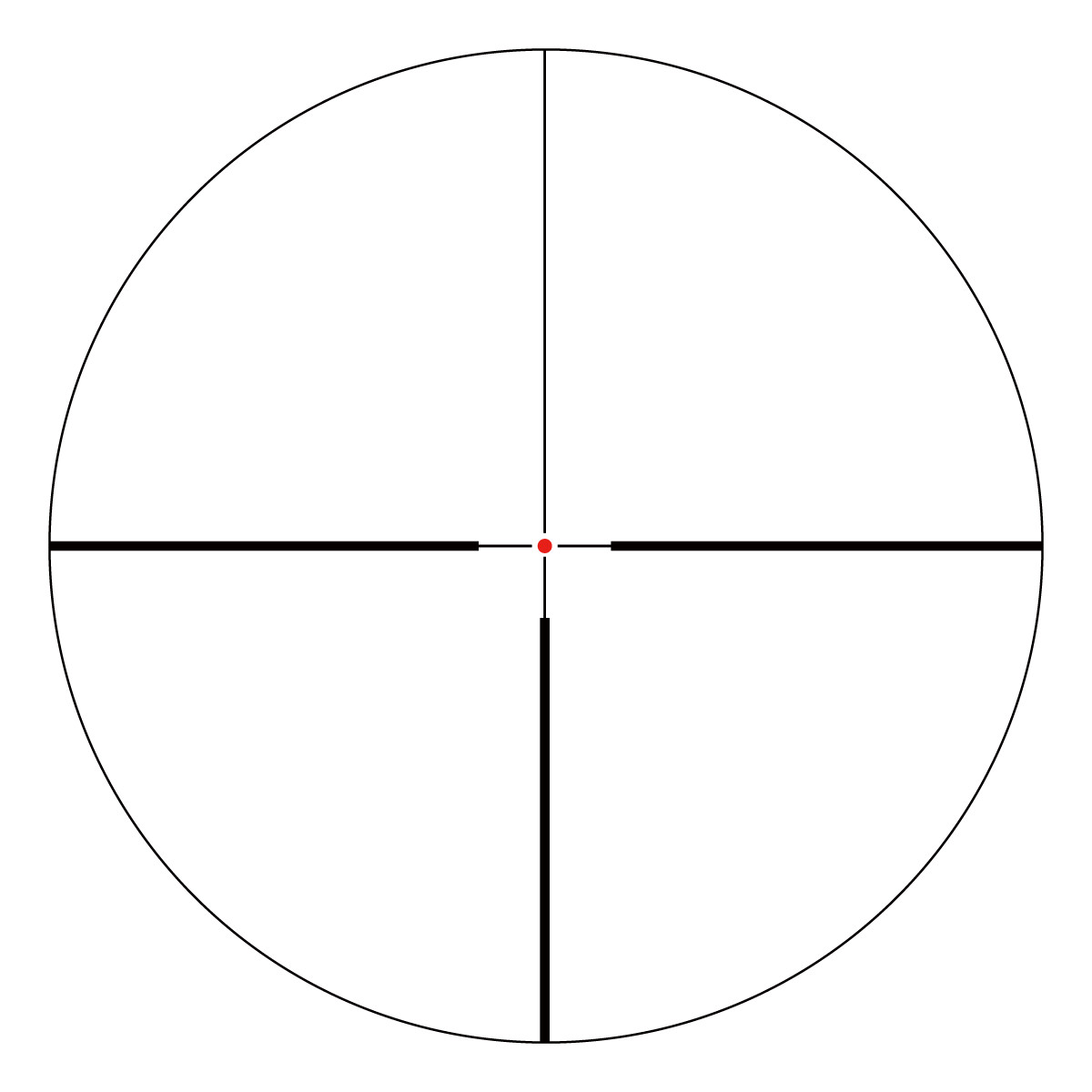 Continental 1-8x24 SFP Rifle Scope Hunting LPVO ED