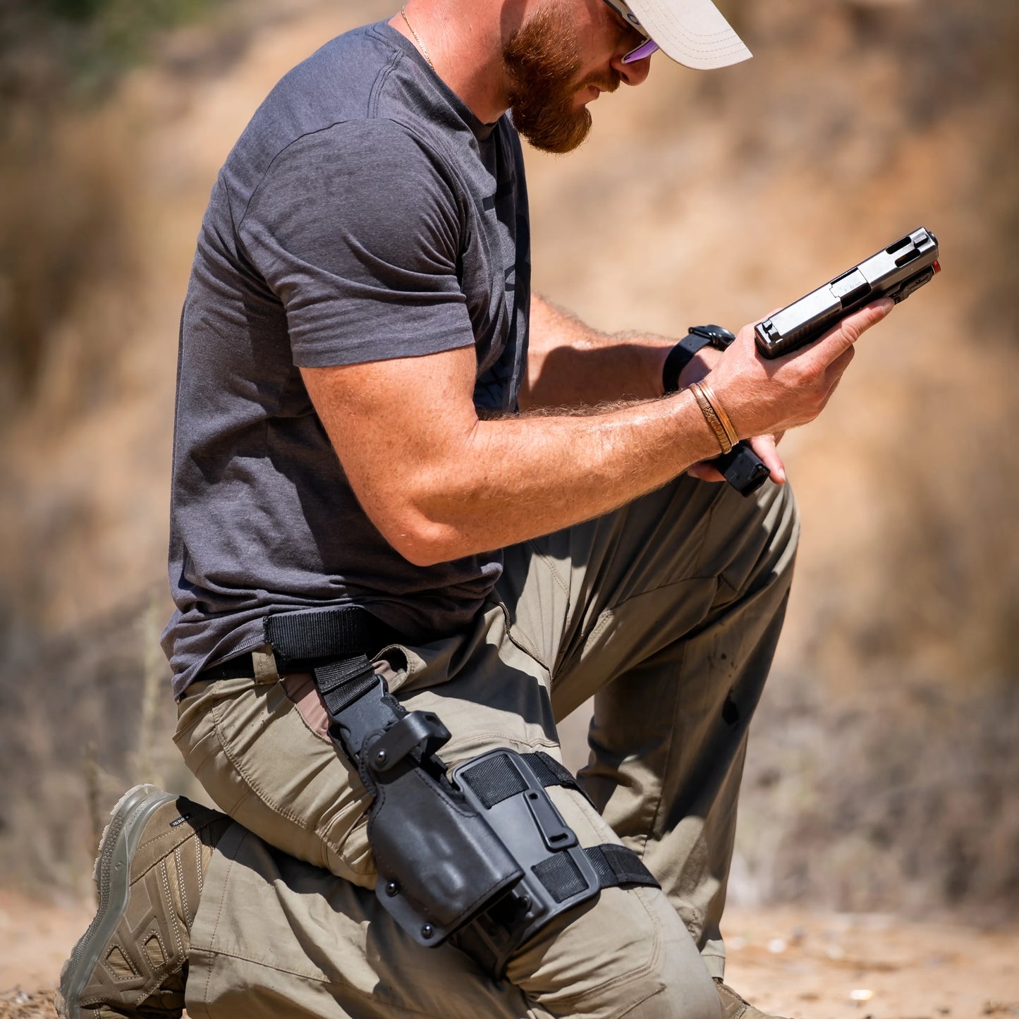 Frontline Tactical Leg Holster Lev 3