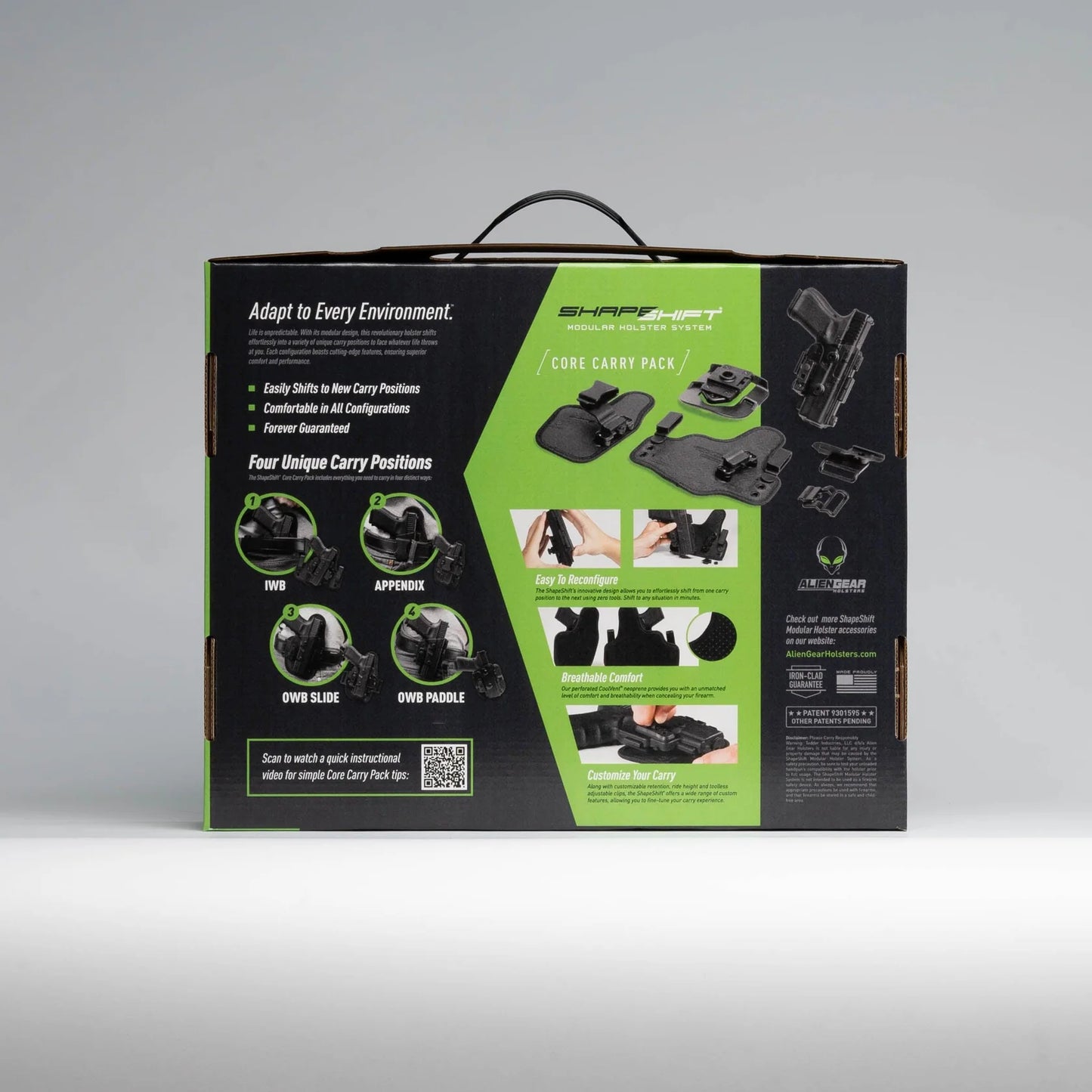 Alien Gear Shape Shift Modular Holster System S&W M&P Pack