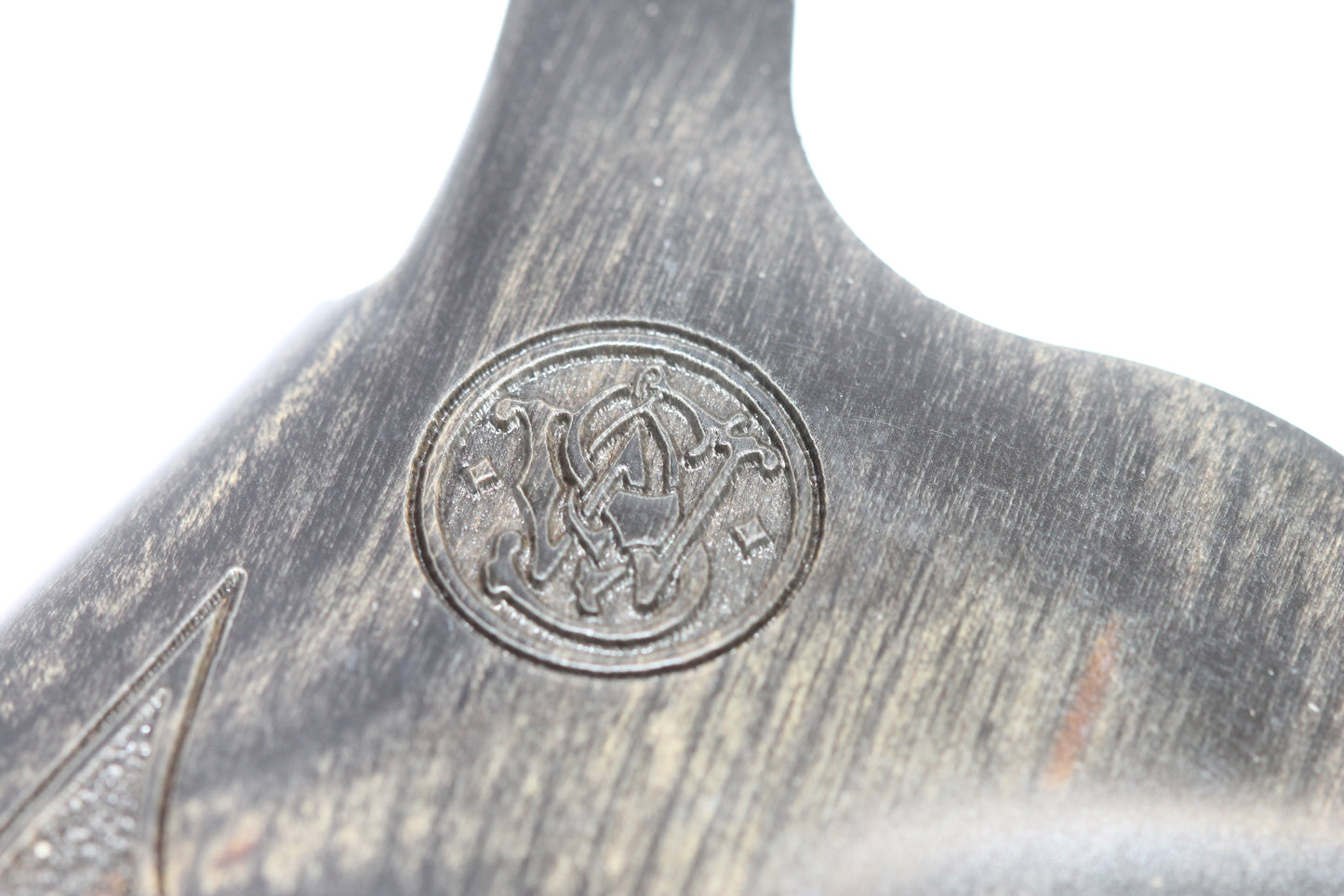 K+L Frame Black Silver Wood ".357" Finger Groove