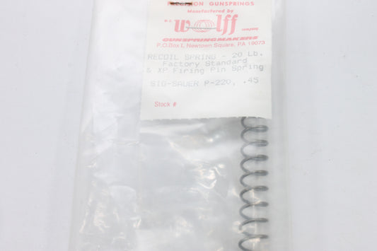 Wolff SIG P220 Recoil Spring set Standard