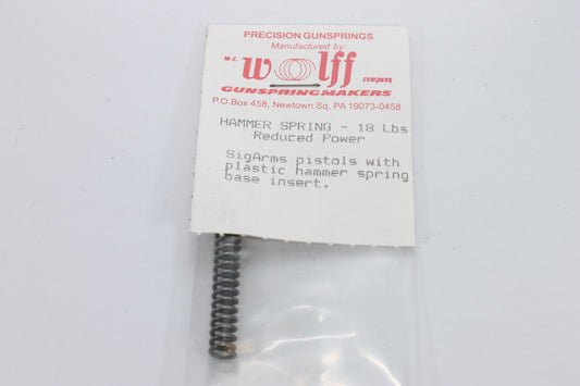 Wolff SIG P220 Hammer Spring Reduced 18.0 Lbs