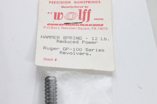 Wolff Ruger GP100 Hammer Spring Reduced 12 Lb.