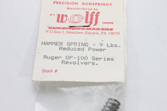 Wolff Ruger GP100  Hammer Spring Reduced 9 Lb