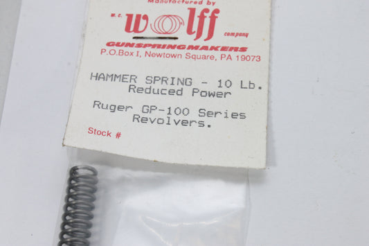 Wolff Ruger GP100 Hammer Spring Reduced 10 Lb.