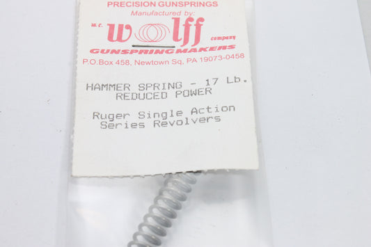 Wolff Ruger Single Action Hammer Spring Reduced