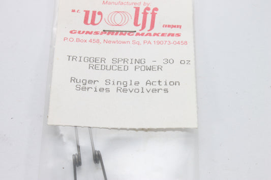 Wolff Ruger Single Action Trigger Spring reduced