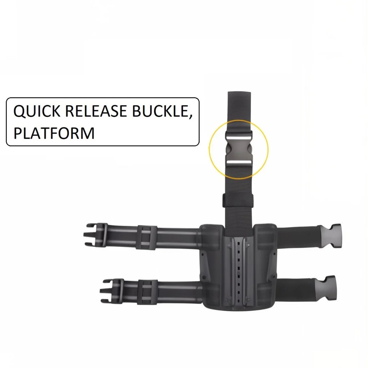 Frontline Tactical Leg Holster Lev 3