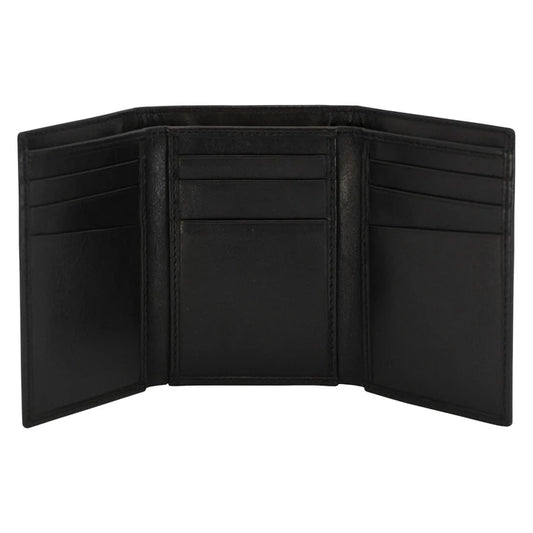 S&W Men's Leather Wallet Trifold