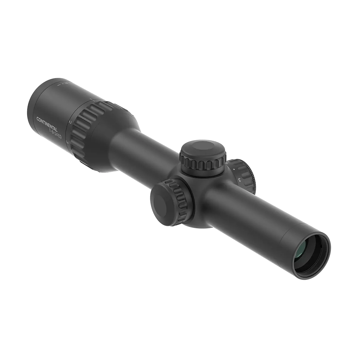 Continental 1-8x24 SFP Rifle Scope Hunting LPVO ED